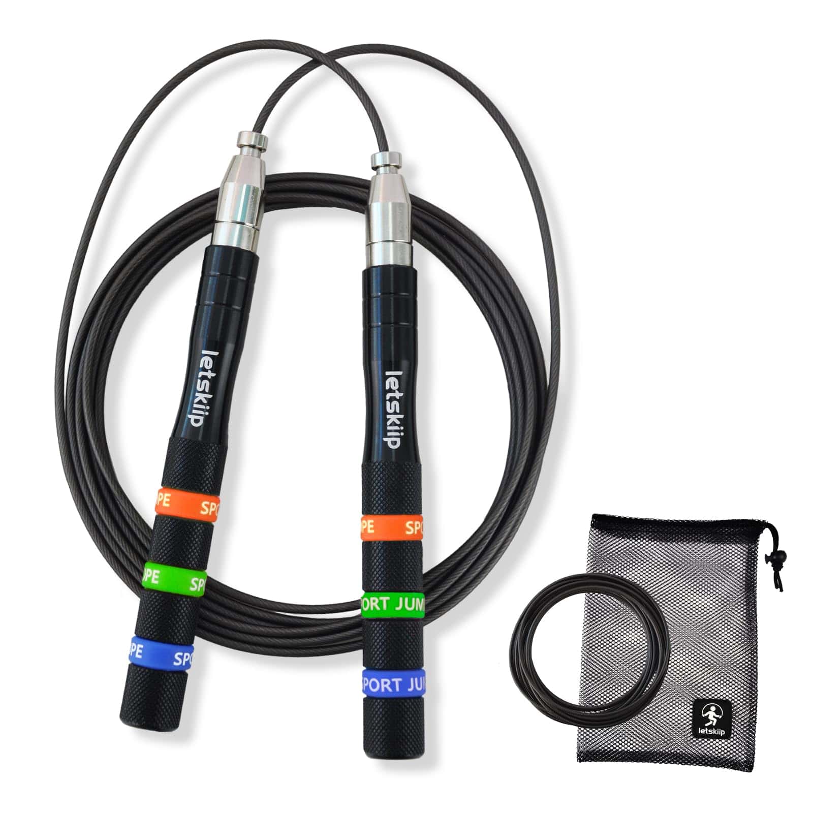 Letskiip Speed Jump Rope for CrossFit & Boxing
