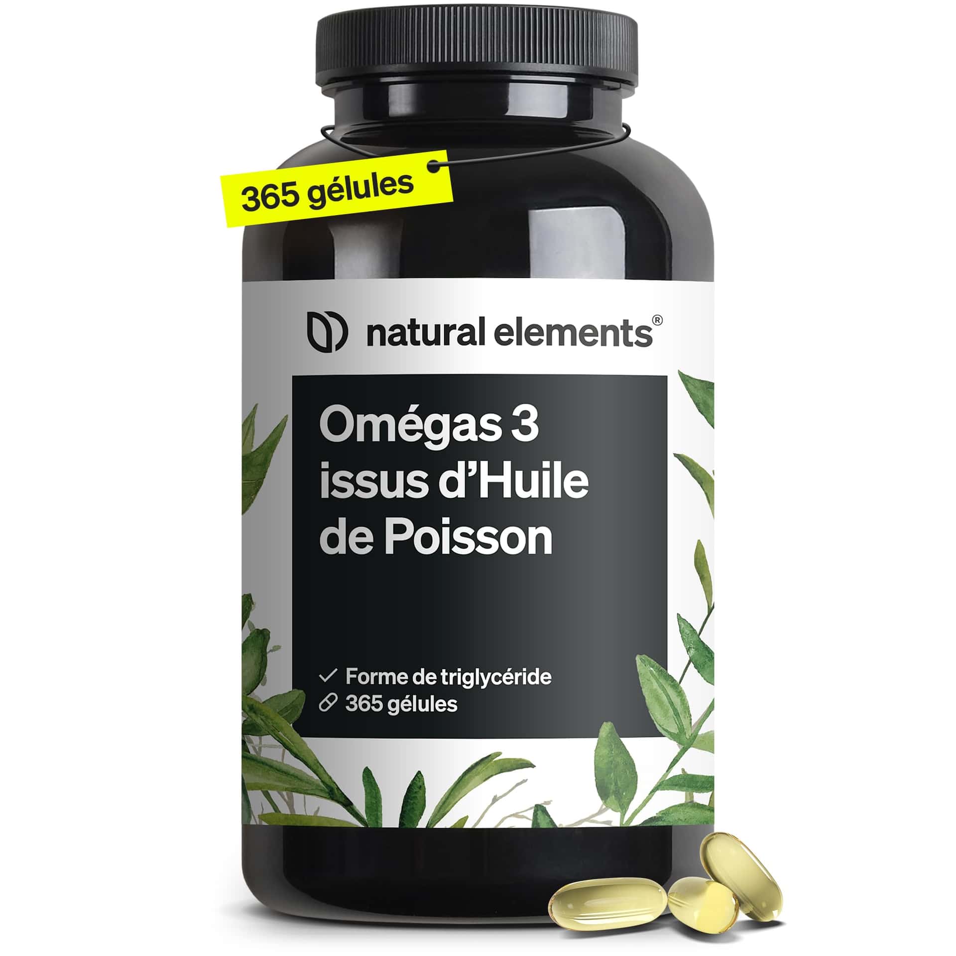natural elements Omega 3 – 365 Kapseln