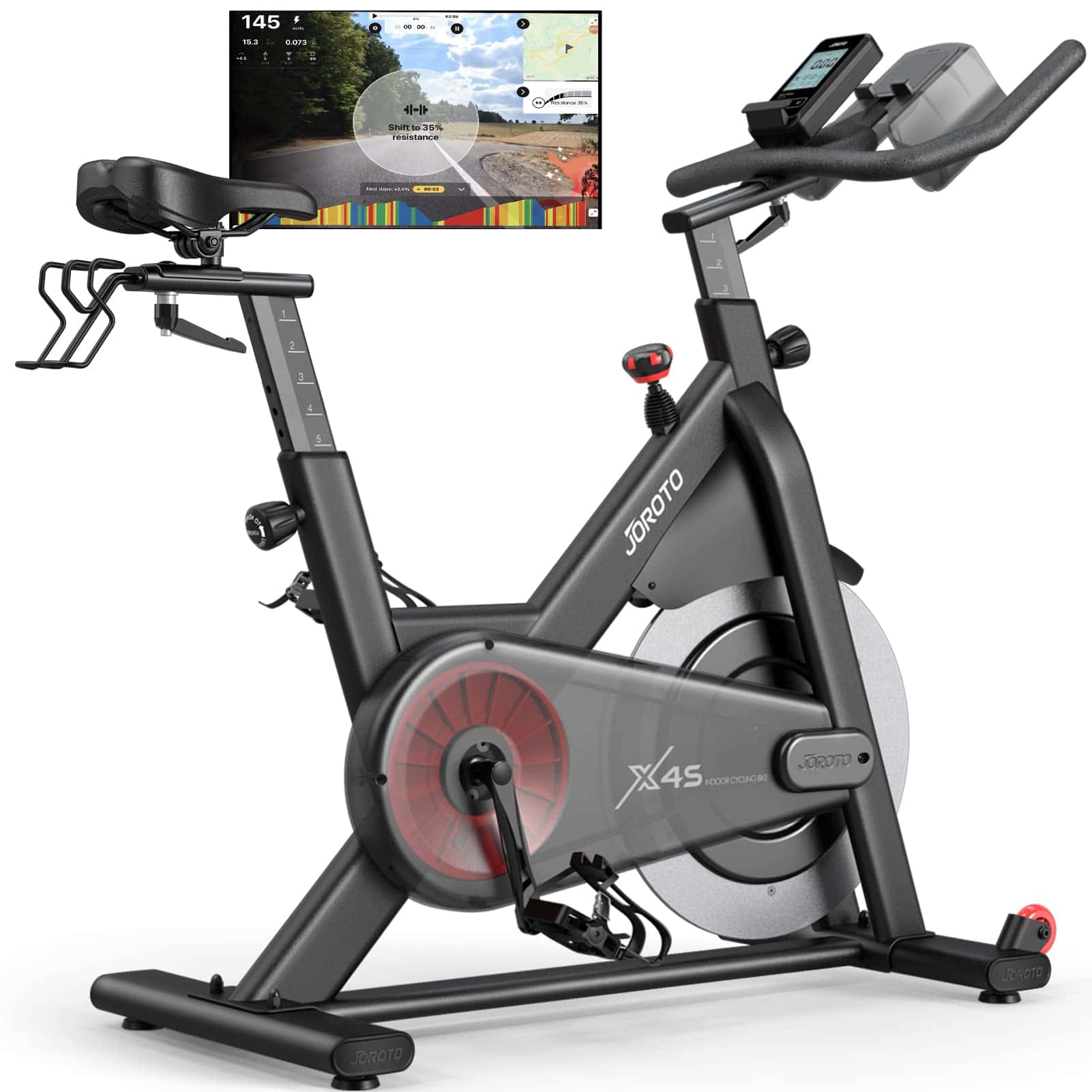 JOROTO X4S Bluetooth Heimtrainer Fahrrad
