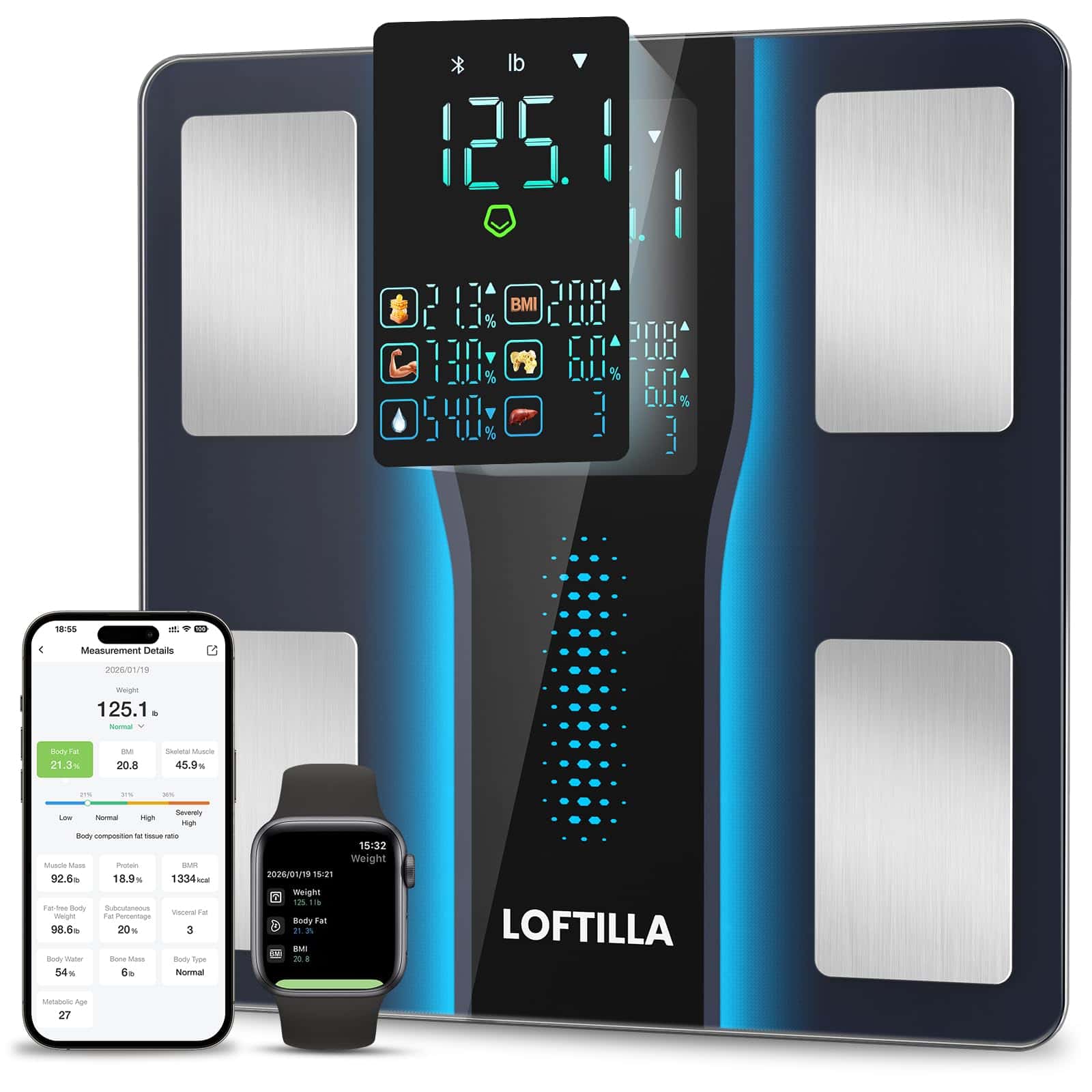 LOFTILLA Smart Scale for Body Weight