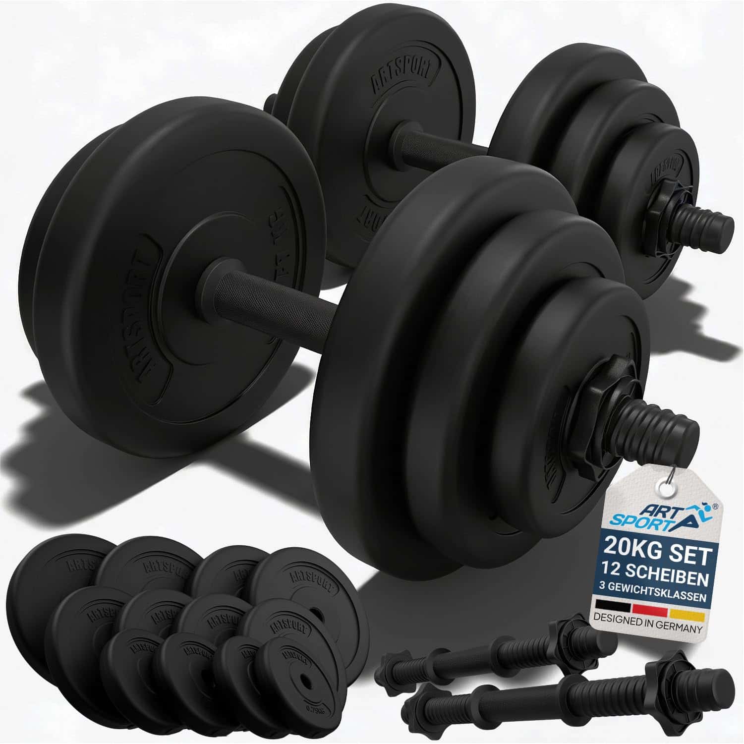ArtSport® 2er Hantelset 20kg
