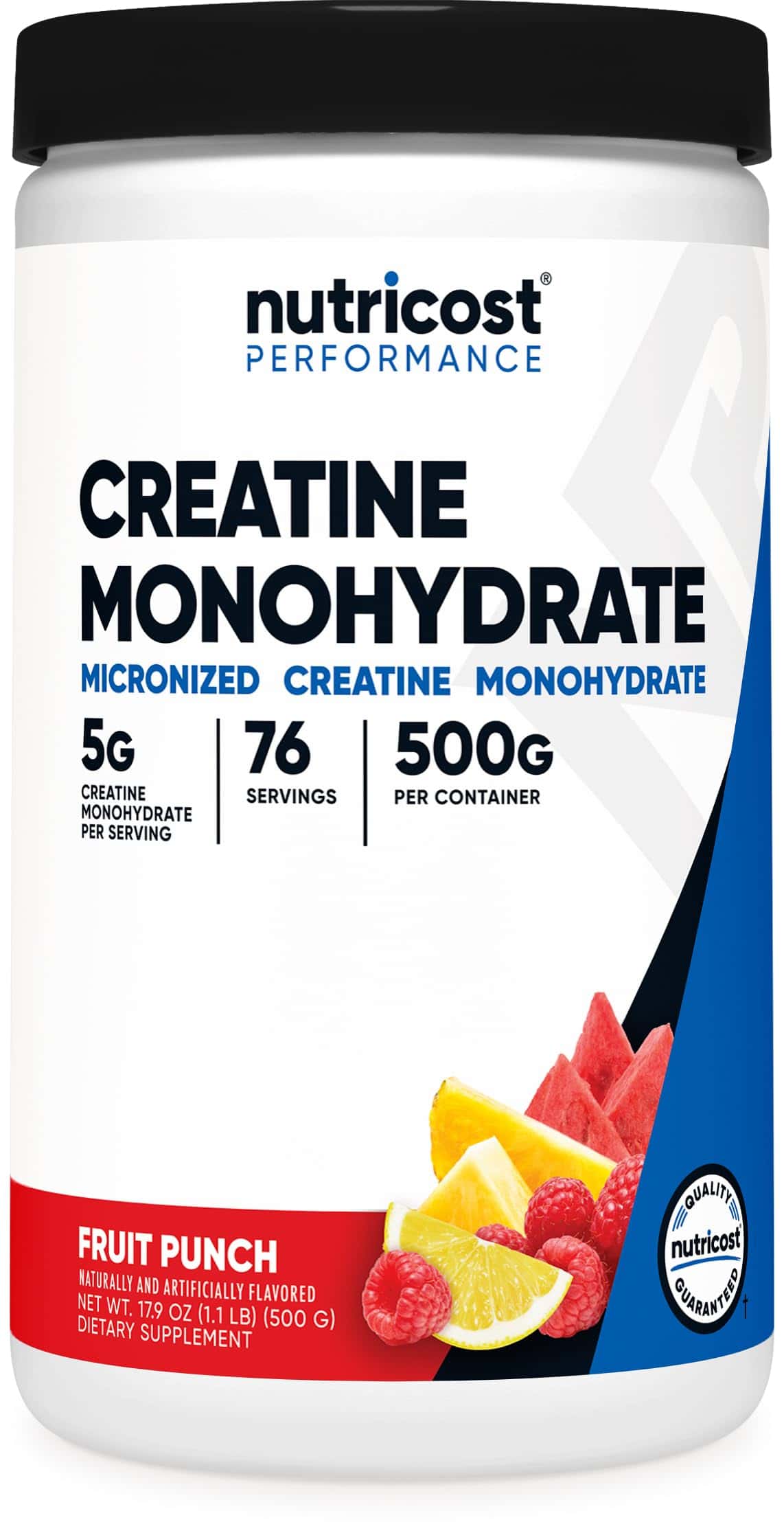 Nutricost Creatine Monohydrate Powder (Fruit Punch
