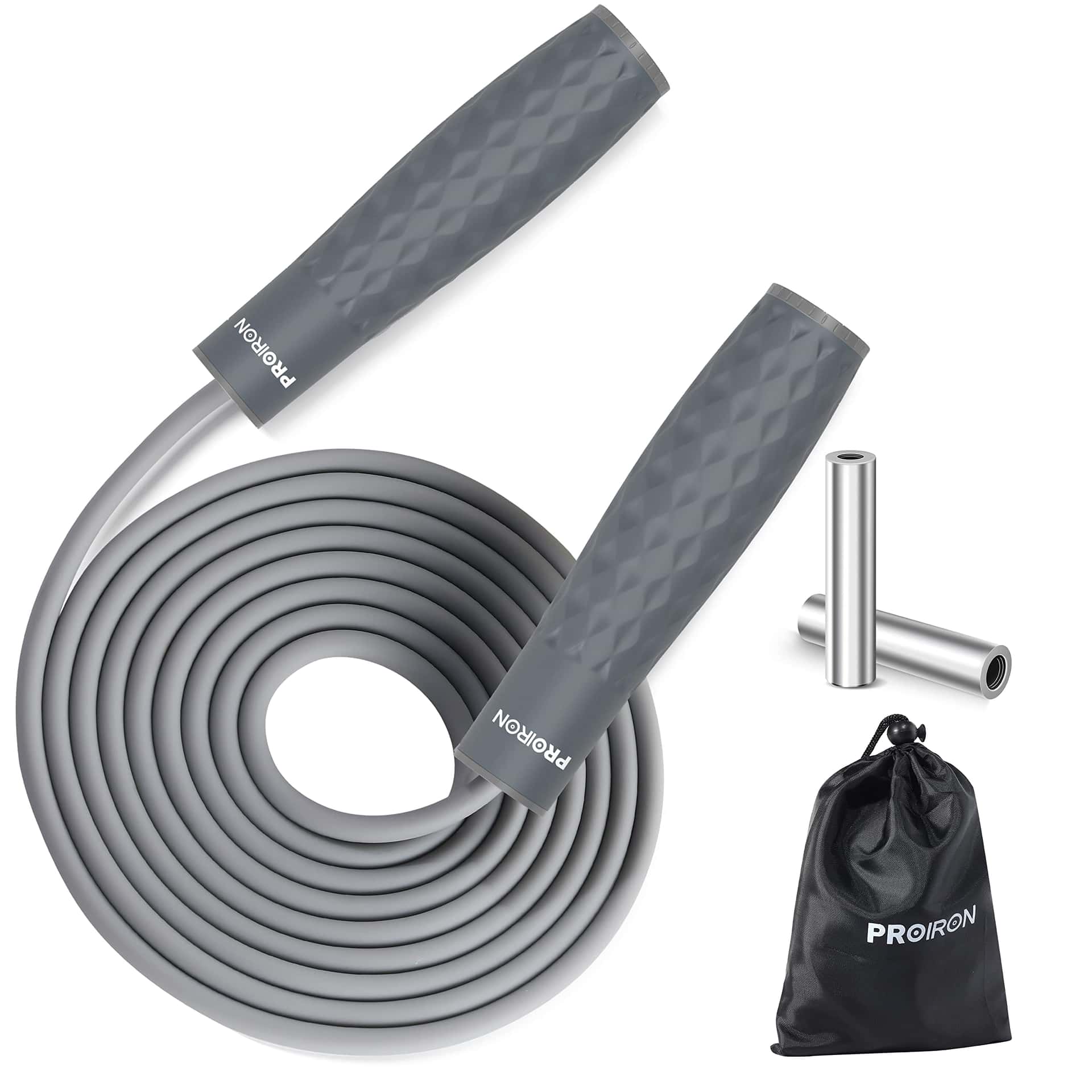 PROIRON Cuerda para Saltar ajustable de 3 m