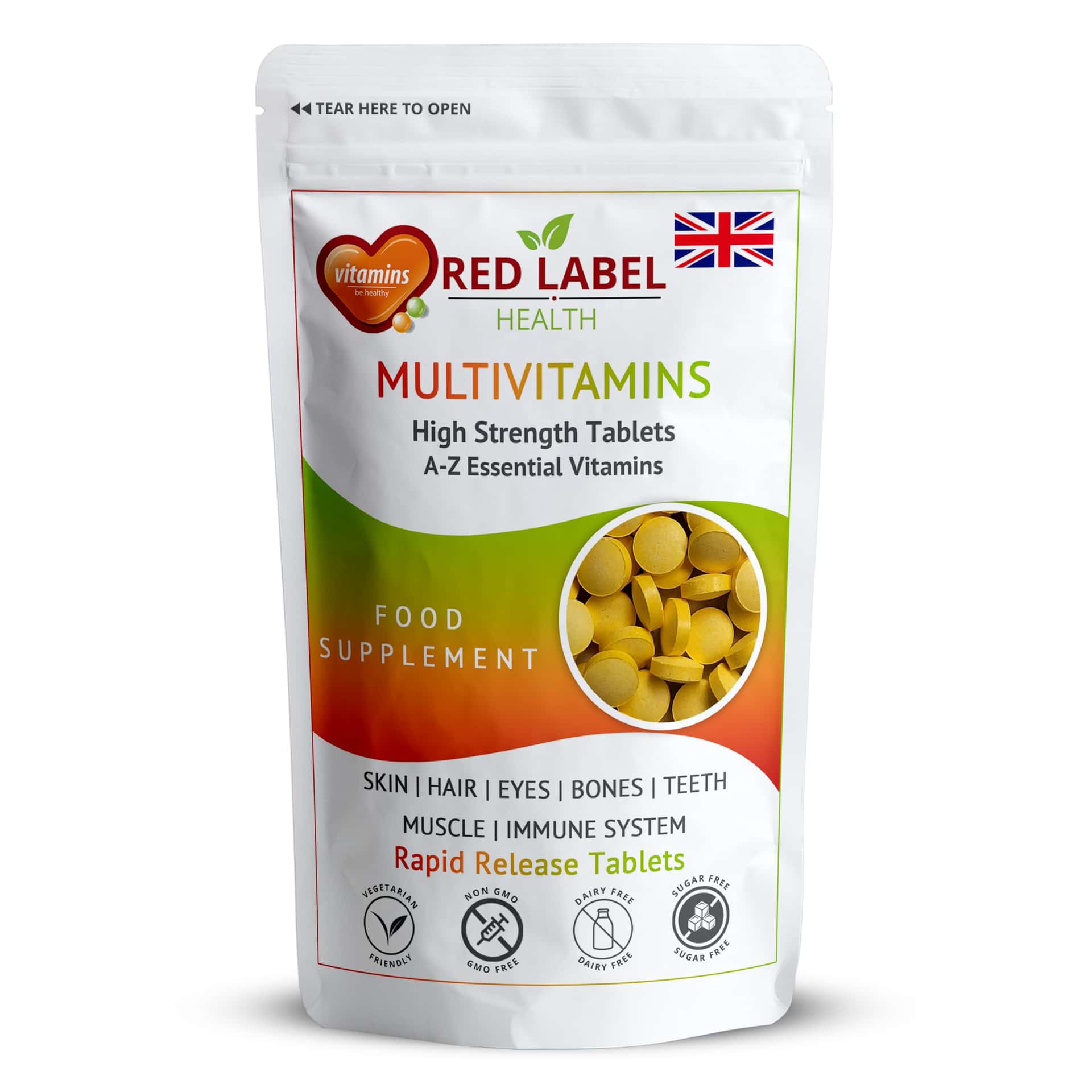 Red Label Health Multivitamin 360 Tablets (1 Year Supply)