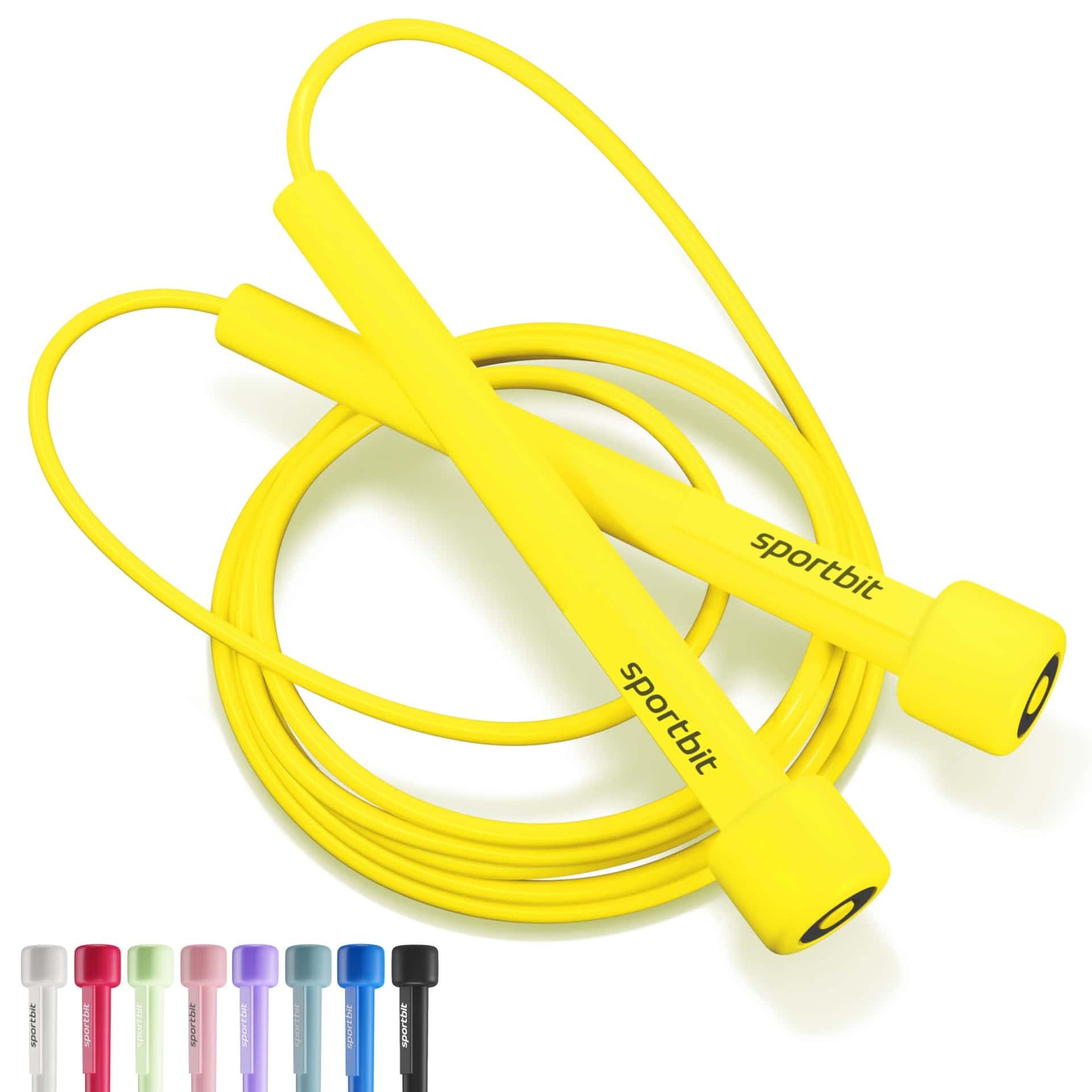 SPORTBIT Adjustable Jump Rope for Fitness and Exercise