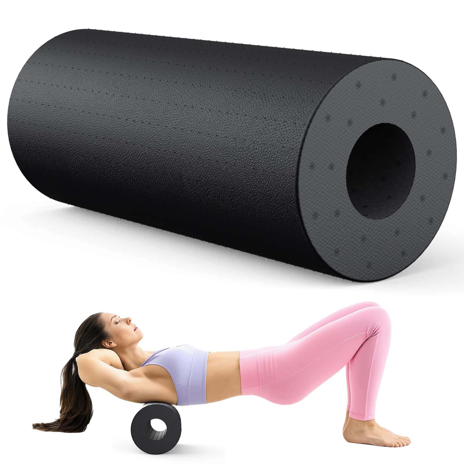 SURFOU Foam Roller 29 x 15 cm, Rullo Massaggiante EPP 130g