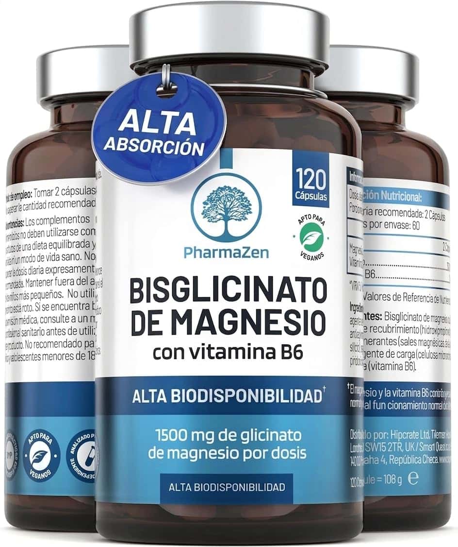 Magnésium Bisglycinate 300 mg + Vitamine B6