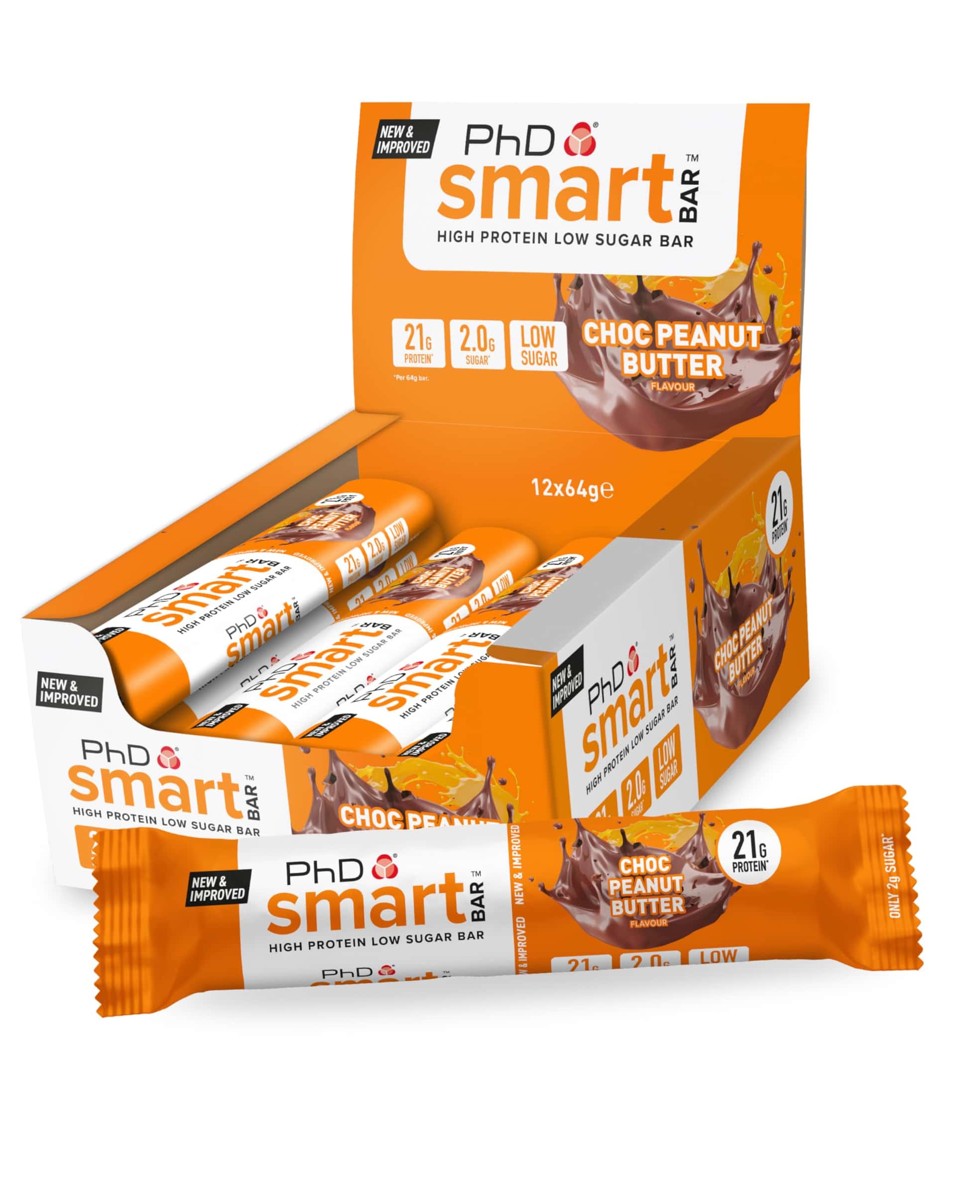 PhD Nutrition Smart Protein Bar Low Calorie