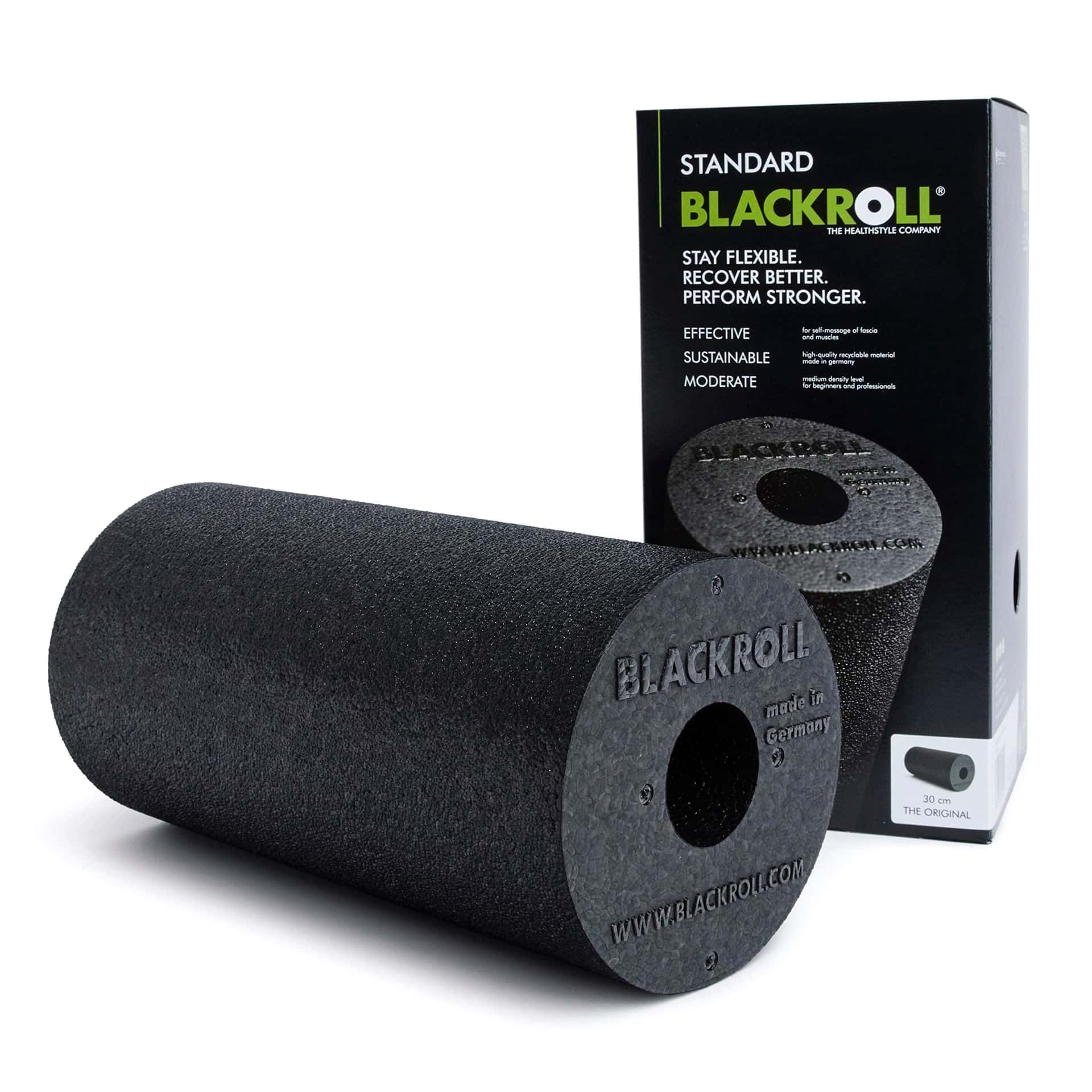 BLACKROLL® STANDARD Faszienrolle (30 x 15 cm)