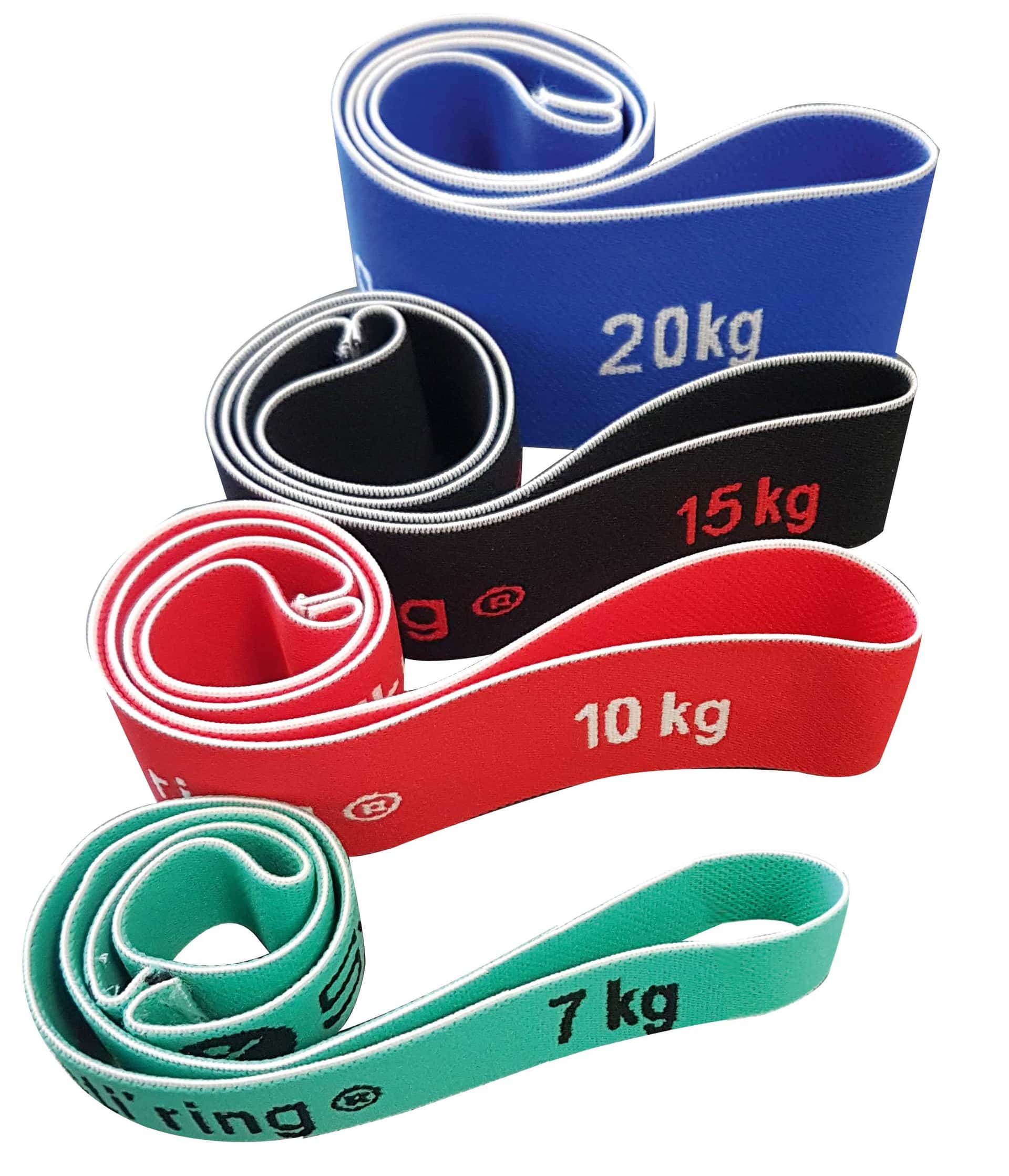Sveltus Elasti'ring Set de 4 (Sachet) Elastiques Mixte