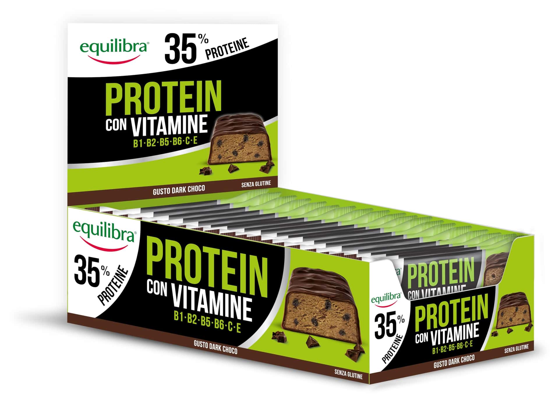 Equilibra Barrette Proteiche, 35% Proteine, 24x45g