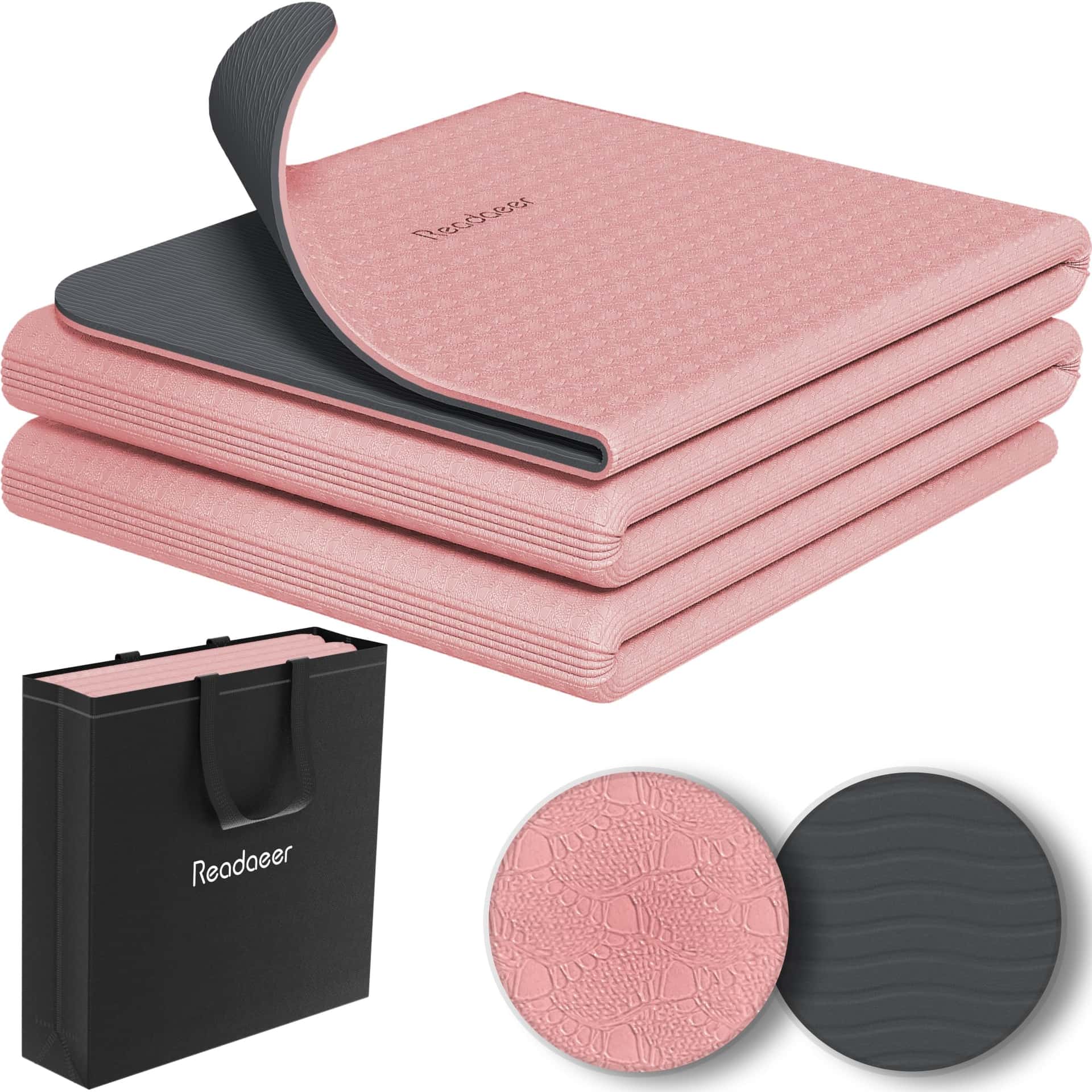 Tapis de yoga pliable pour voyage