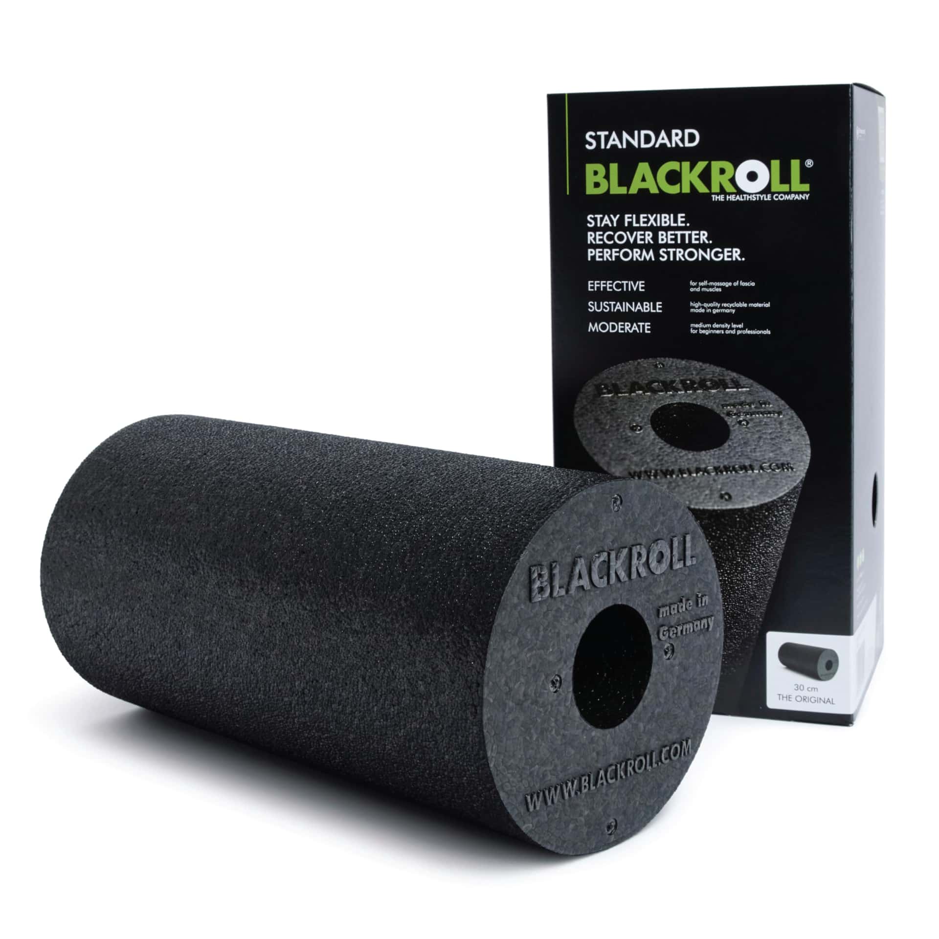 BLACKROLL® STANDARD Faszienrolle (30 x 15 cm)