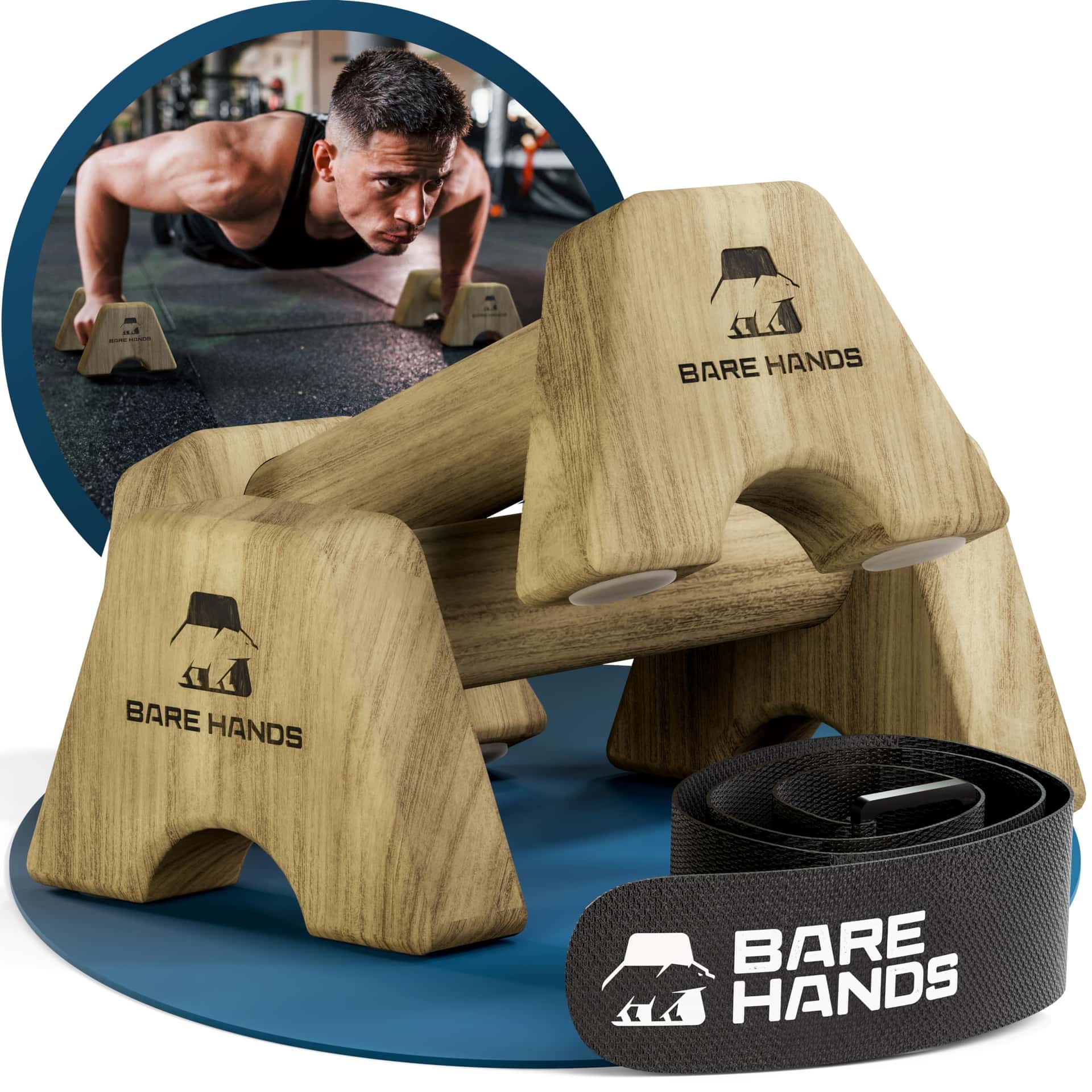 BARE HANDS Liegestützgriffe