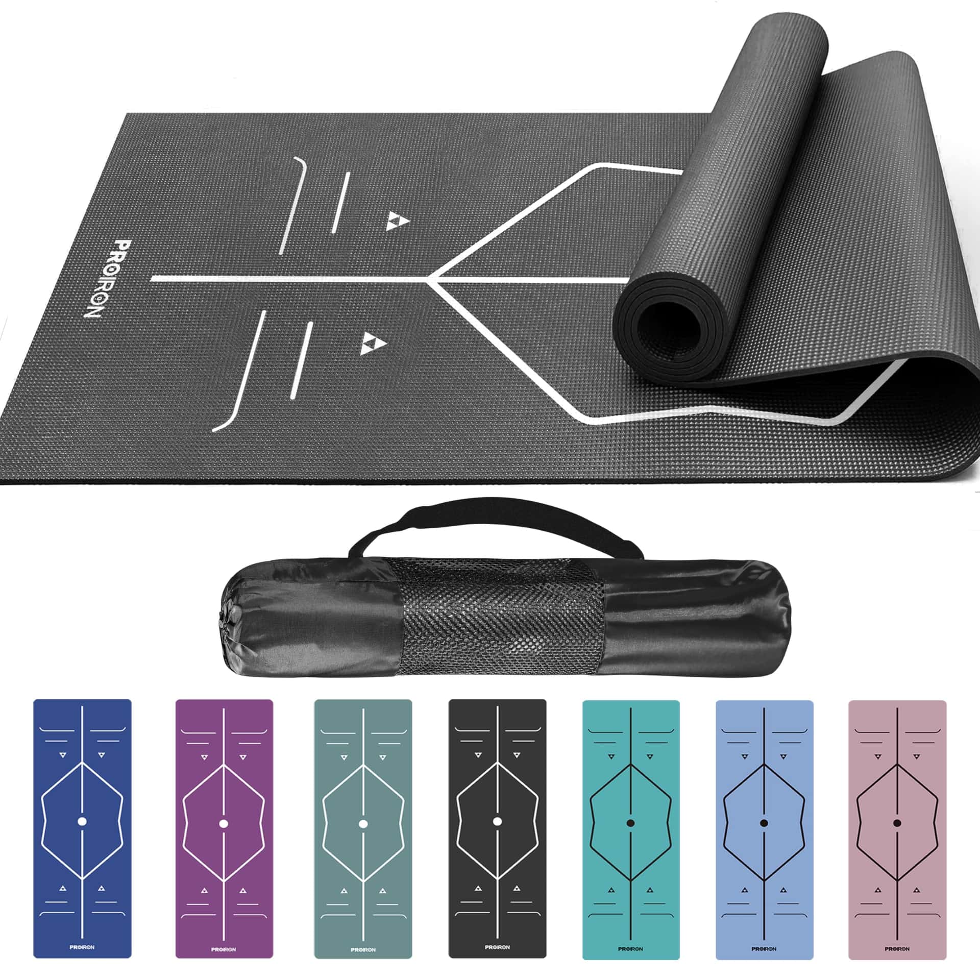 PROIRON Tapis Yoga antidérapant Tapis de Sport Tapis