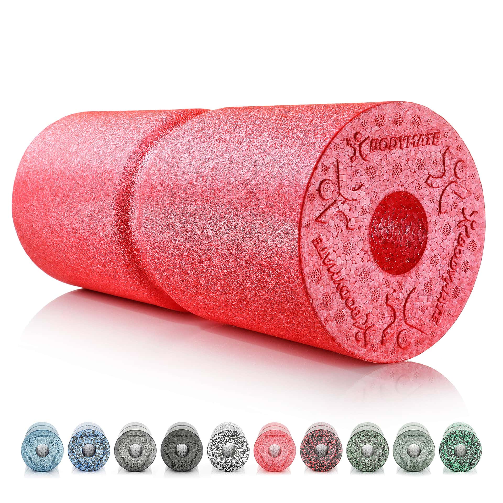 BODYMATE Foam Roller CARE Medium Hard 35 x 14 cm for Spine