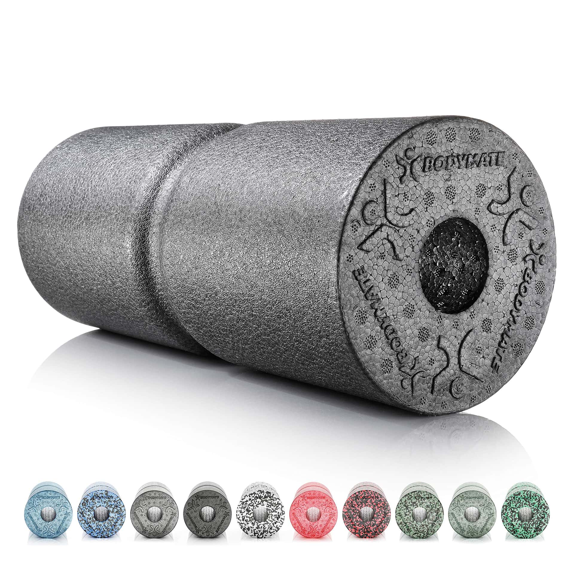 BODYMATE Faszienrolle CARE Mittel-Hart mit umlaufender