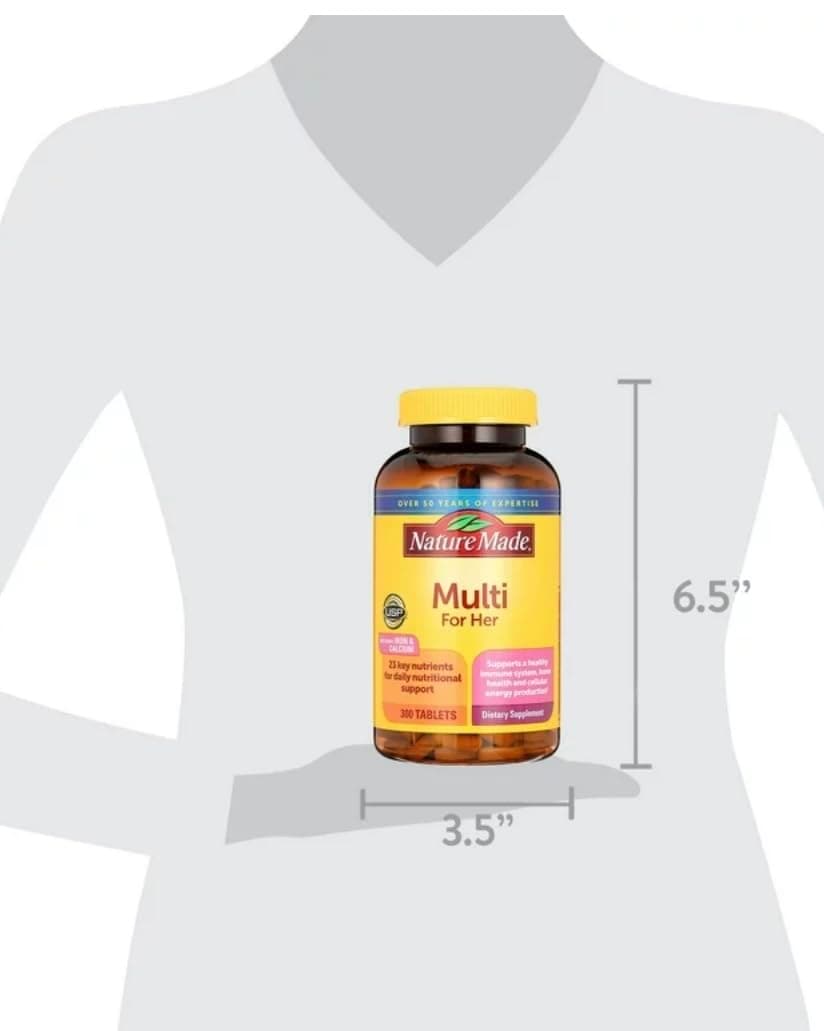 Nature Made Women's Multivitamin Tablets – Bild 7