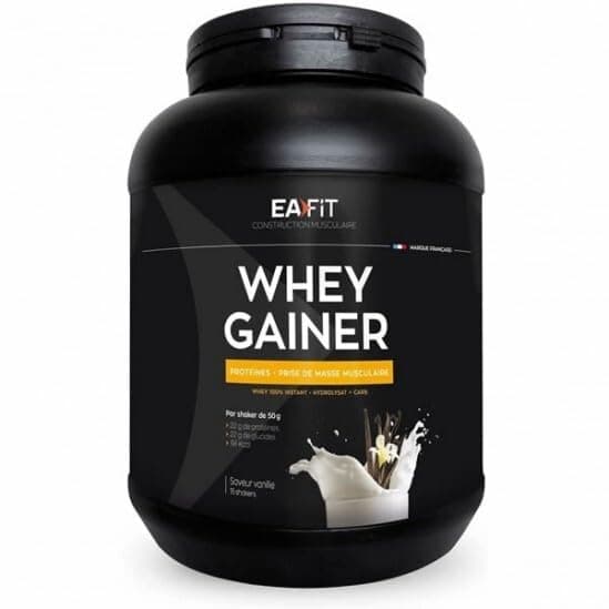 Eafit WHEY GAINER - EAFIT - Prise de masse musculaire et apport calorique - 22g – Bild 4