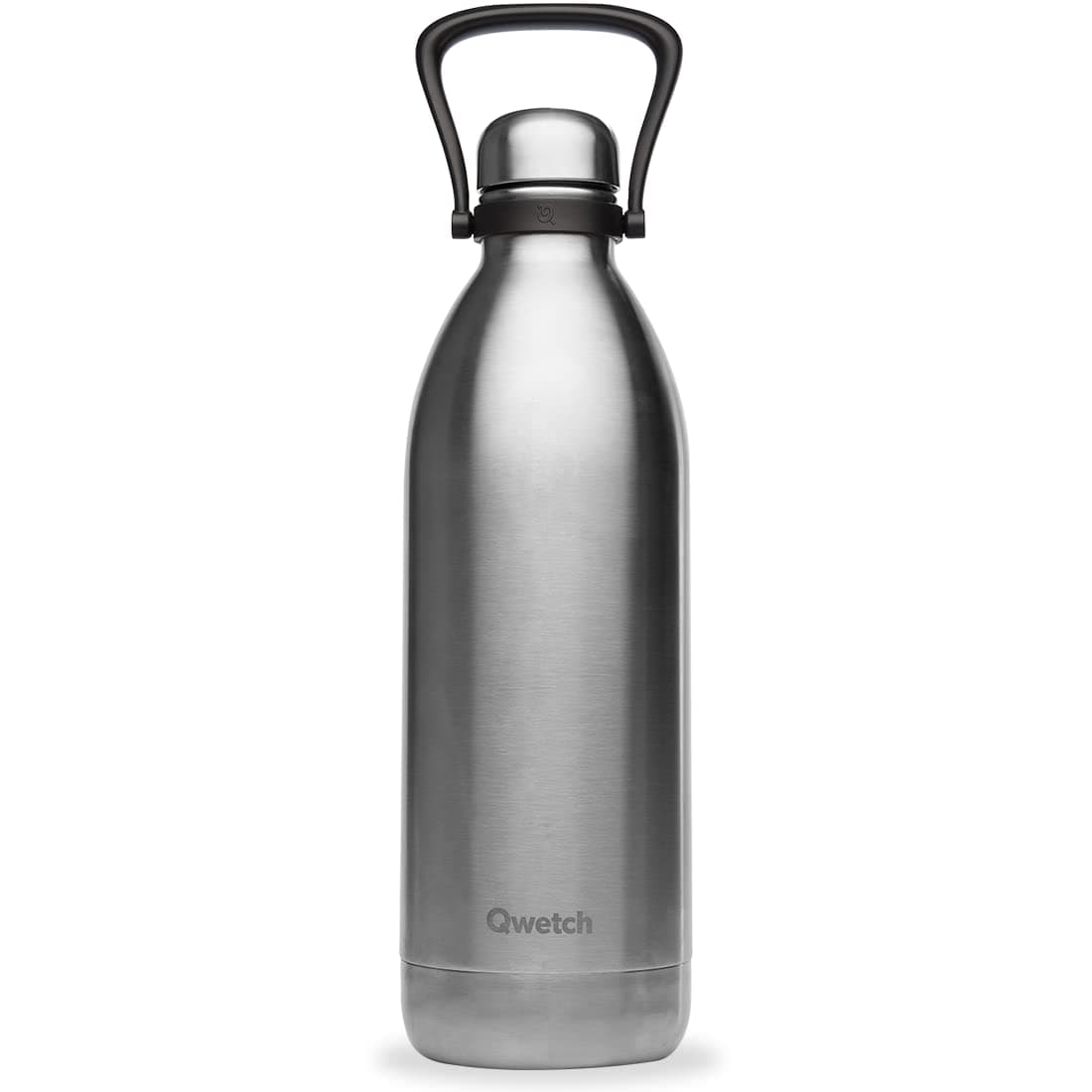 QWETCH Grande Bouteille Isotherme - Inox Brossé 2L