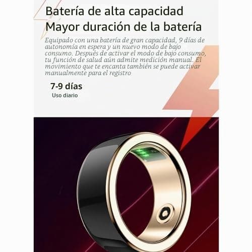 Cuifati Smart Ring Health Tracker para Hombres y Mujeres – Bild 5