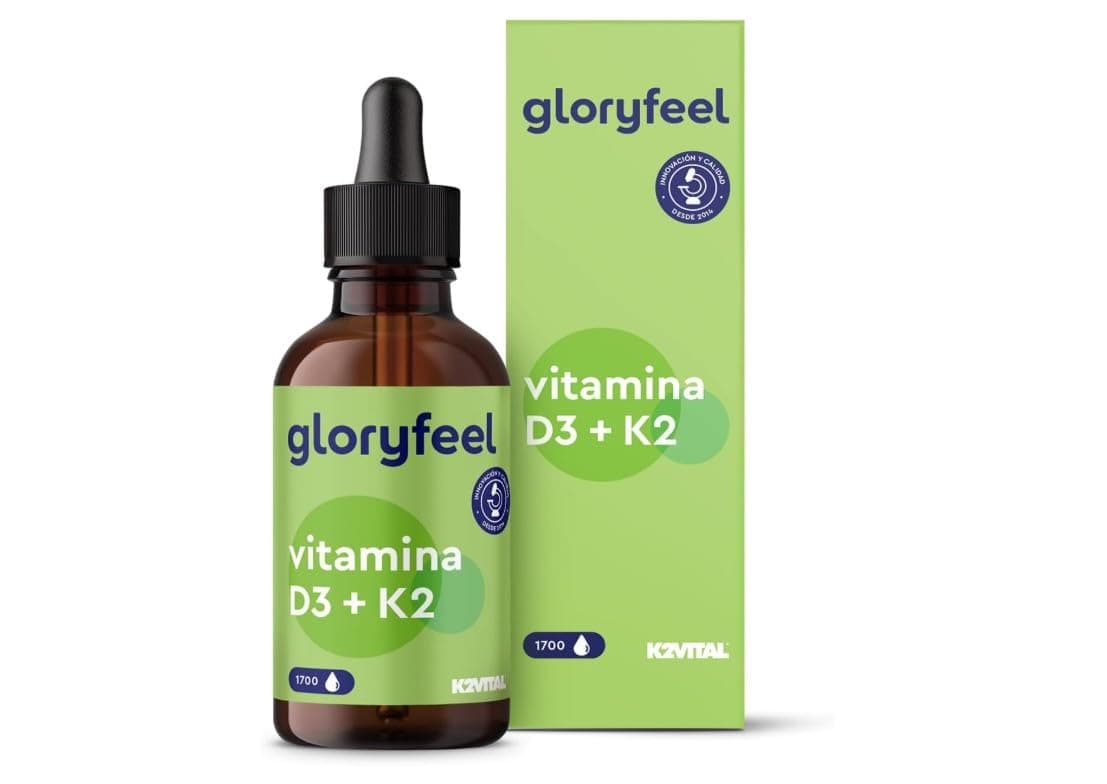 Gloryfeel Vitamina D3 K2 50ml