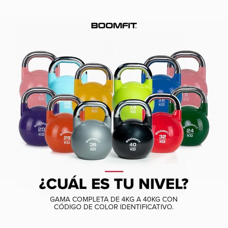 BOOMFIT Kettlebell 28kg – Bild 8