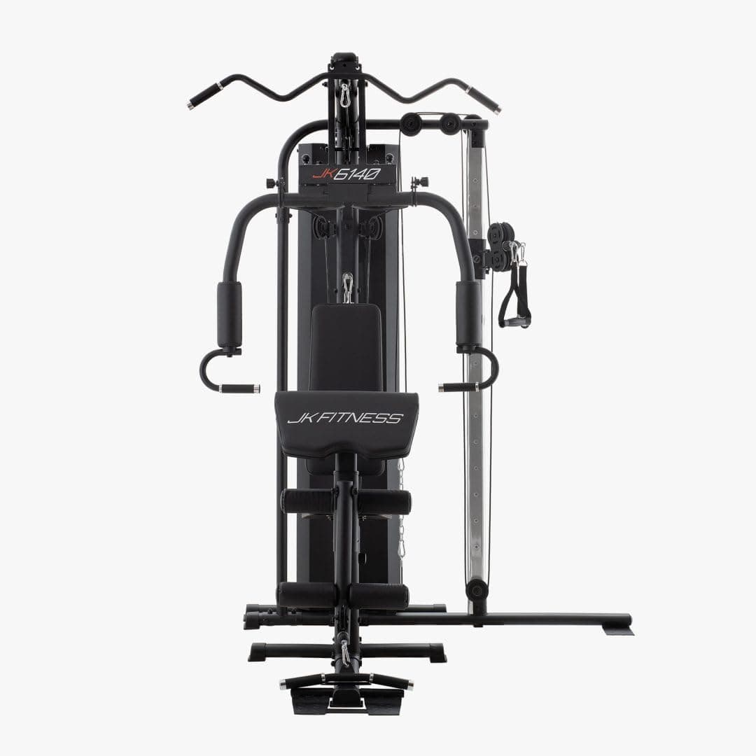 JK FITNESS [Stazione Multifunzione Con Double Pulley Laterale Pacco Pesi 80Kg – Bild 2