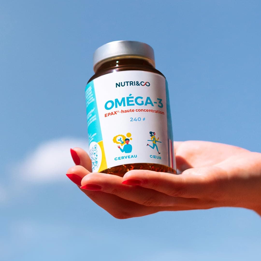 NUTRI & CO Omega 3 Huile de Poissons Sauvages EPAX® – Bild 3