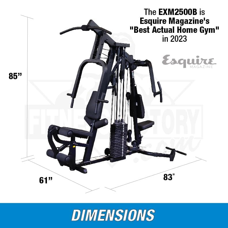 Body-Solid (EXM2500B) Multi-Station Home Gym Machine – Bild 3
