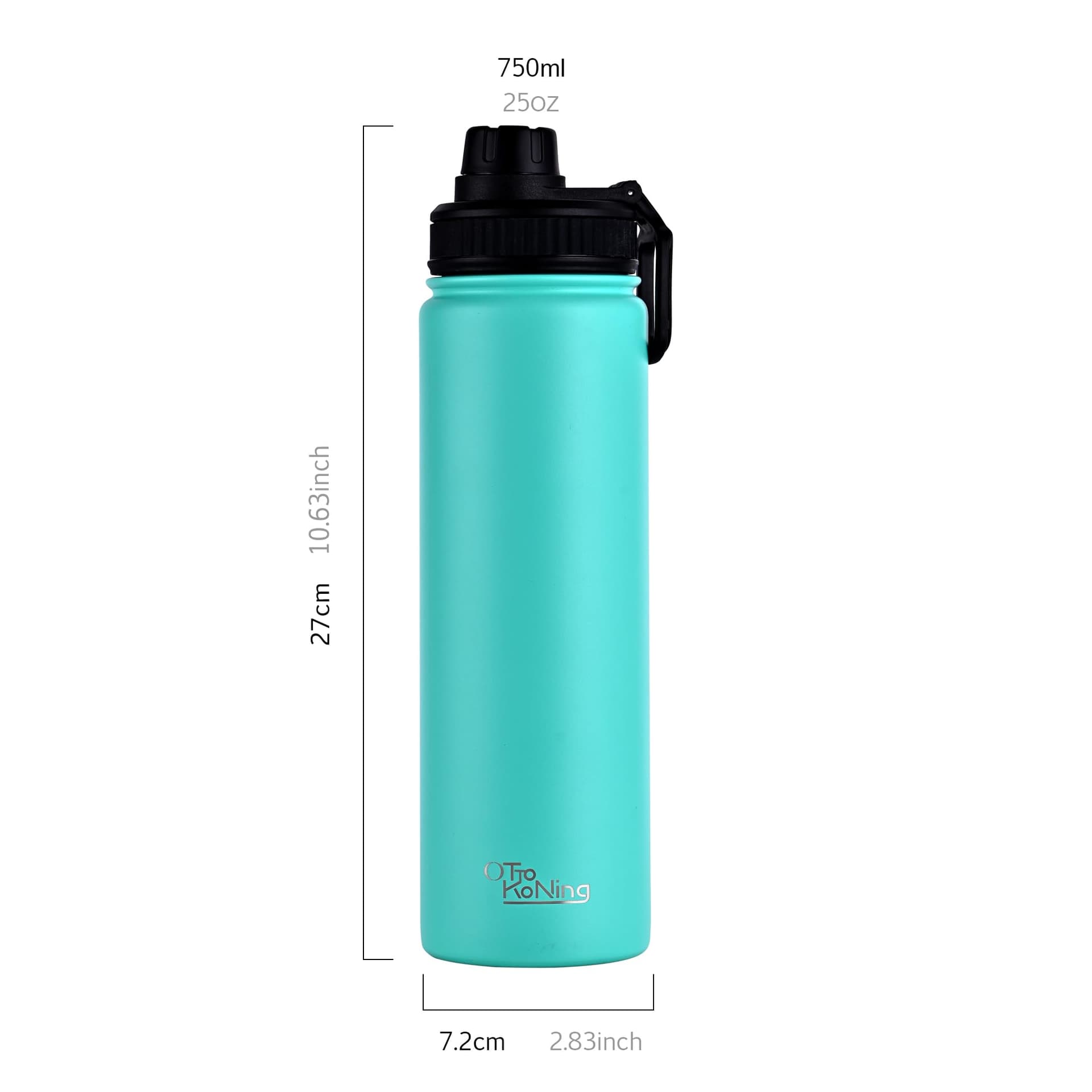 Otto Koning Thermosfles RVS 750ml – Bild 3