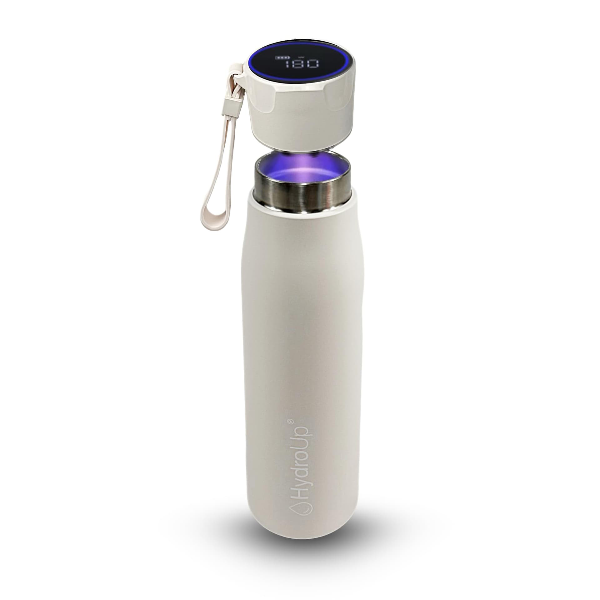 HydroUp Selbstreinigende Trinkflasche mit smartem Deckel für – Bild 5
