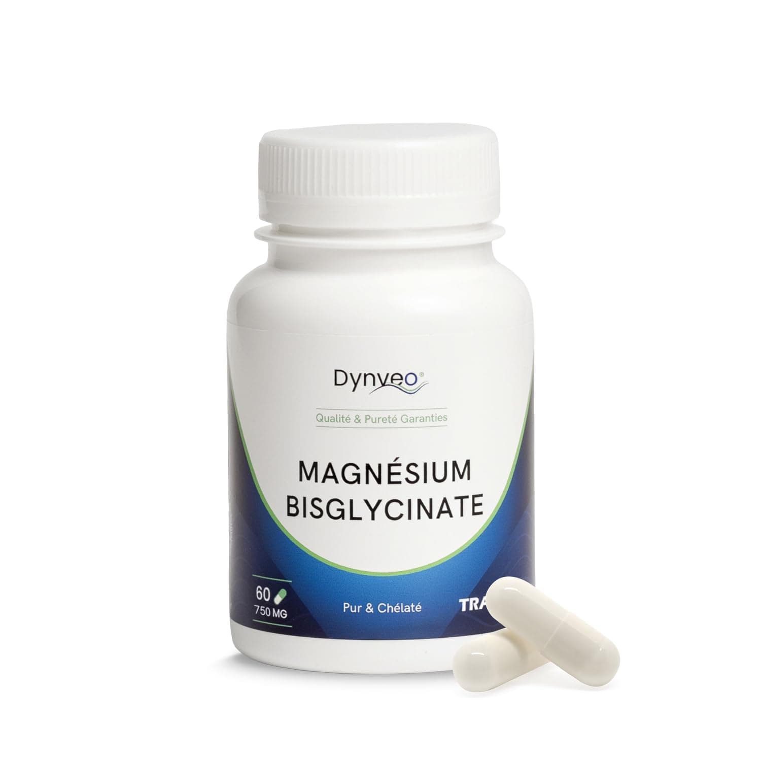 Dynveo Magnésium Bisglycinate Chélaté 100% Pur - 60 G