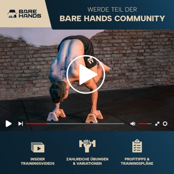 BARE HANDS Liegestützgriffe aus Holz – Bild 6