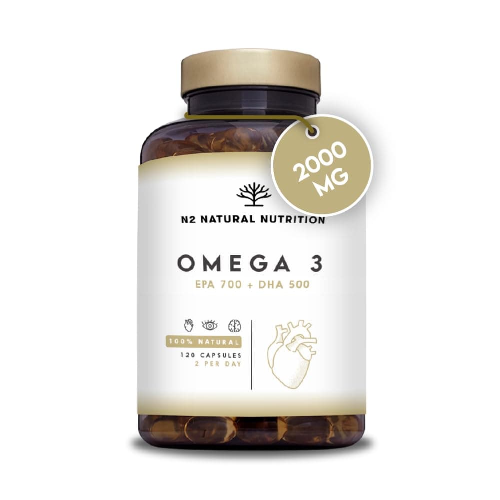 N2 Natural Nutrition Omega 3 Olio di Pesce 2000 mg