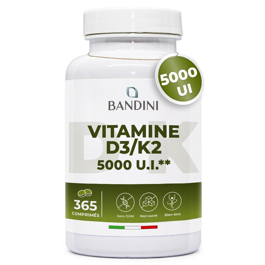 Bandini Bandini® Vitamine D3 K2 365 Comprimés