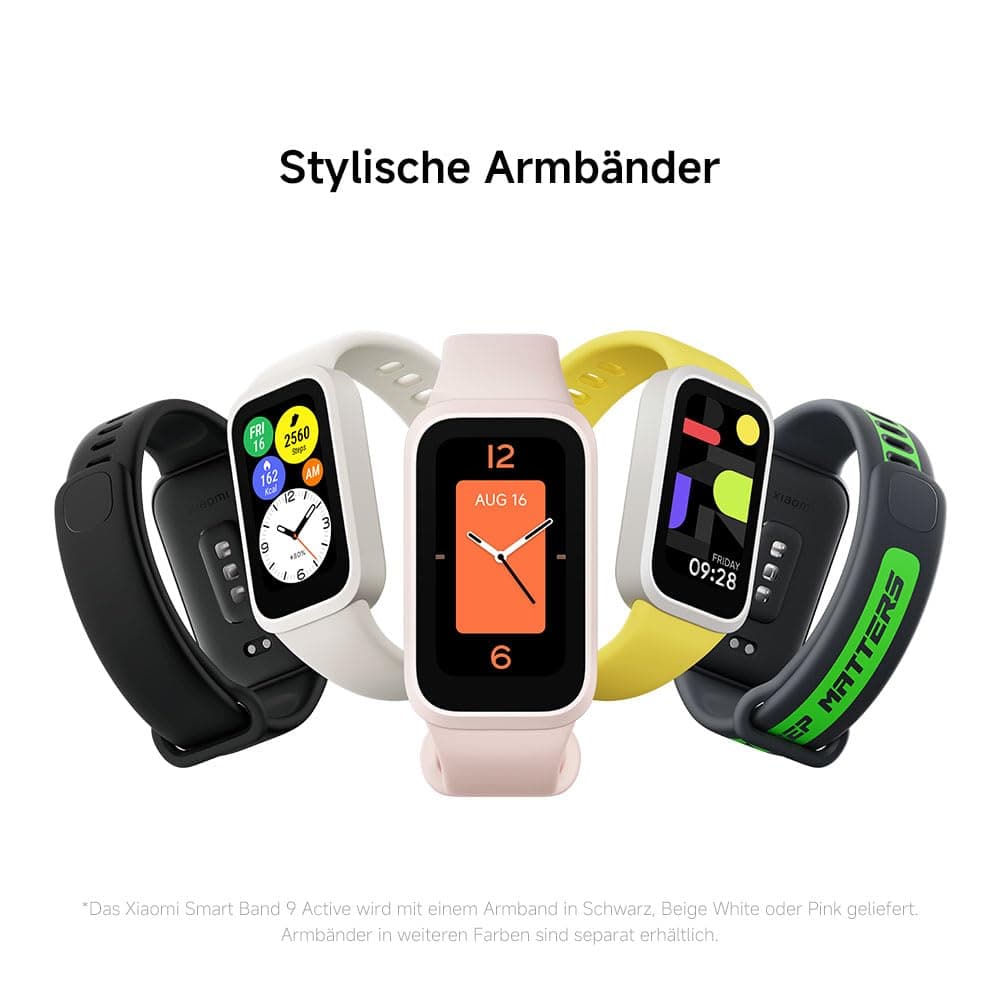 Xiaomi Smart Band 9 Active Schwarz – Bild 2