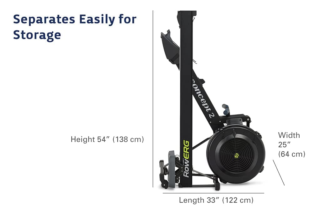 Concept2 RowErg mit Standardbeinen – Bild 6