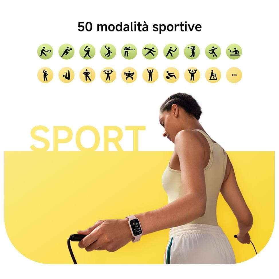 Xiaomi Smart Band 9 Active Schwarz – Bild 5