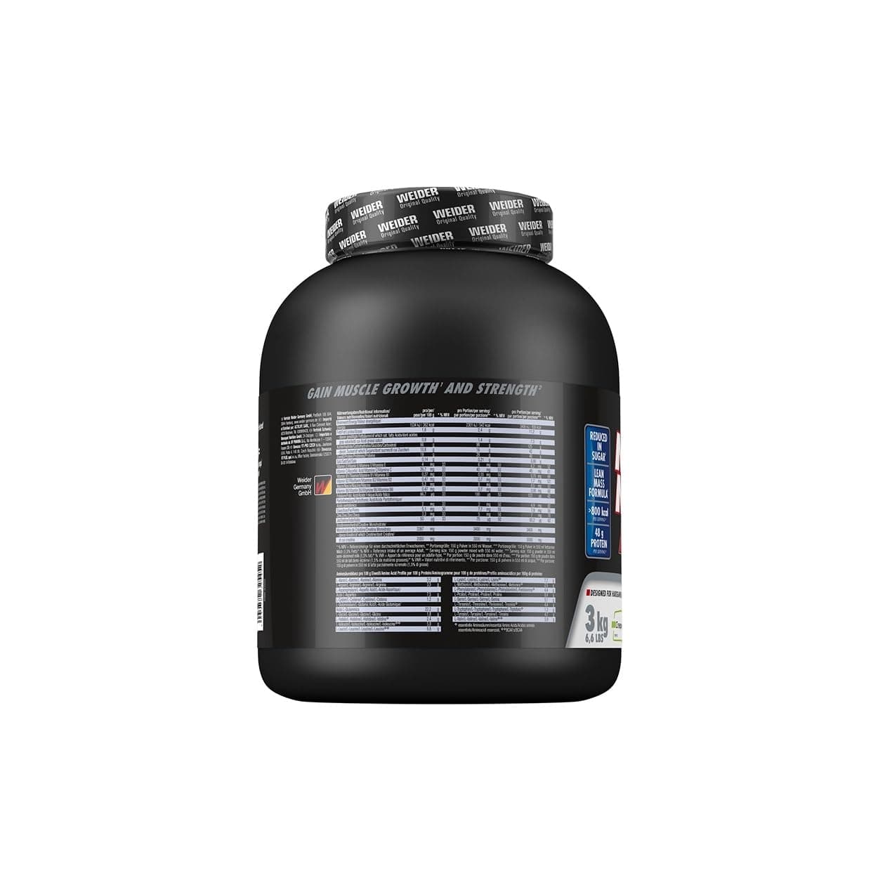 Weider Mega Mass 4000 - Weight Gainer Pulver mit 48g – Bild 6