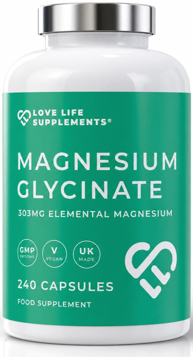 LOVE LIFE SUPPLEMENTS Pure Magnesium Glycinate (Bisglycinate)