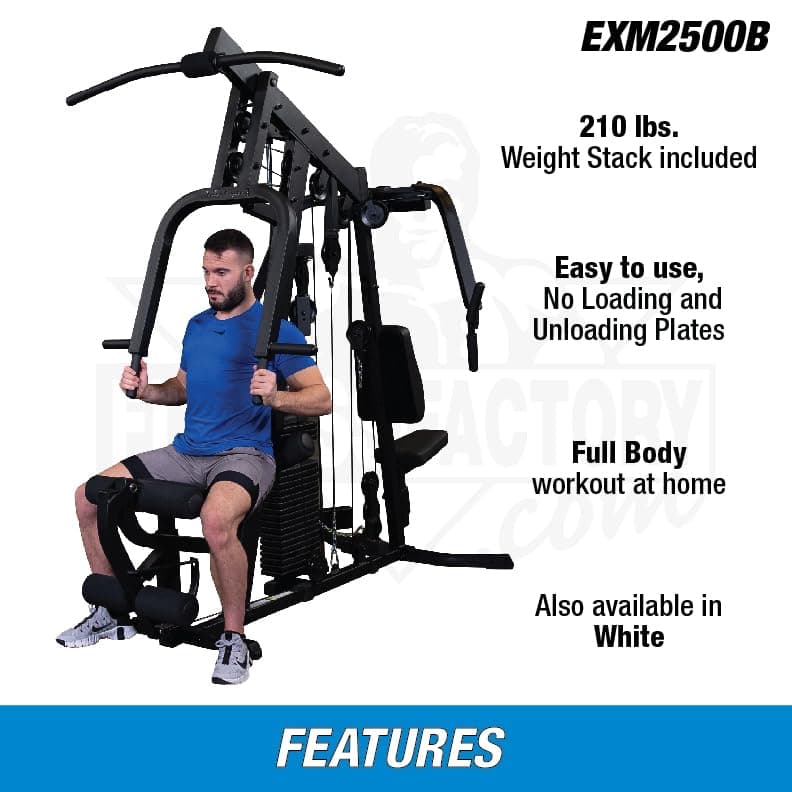 Body-Solid (EXM2500B) Multi-Station Home Gym Machine – Bild 2