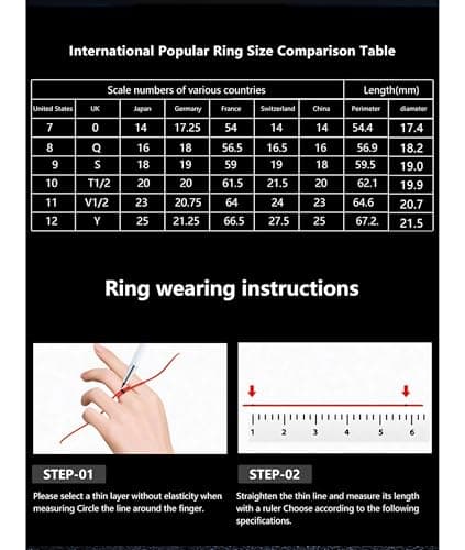 Cuifati Smart Ring Health Tracker para Hombres y Mujeres – Bild 8