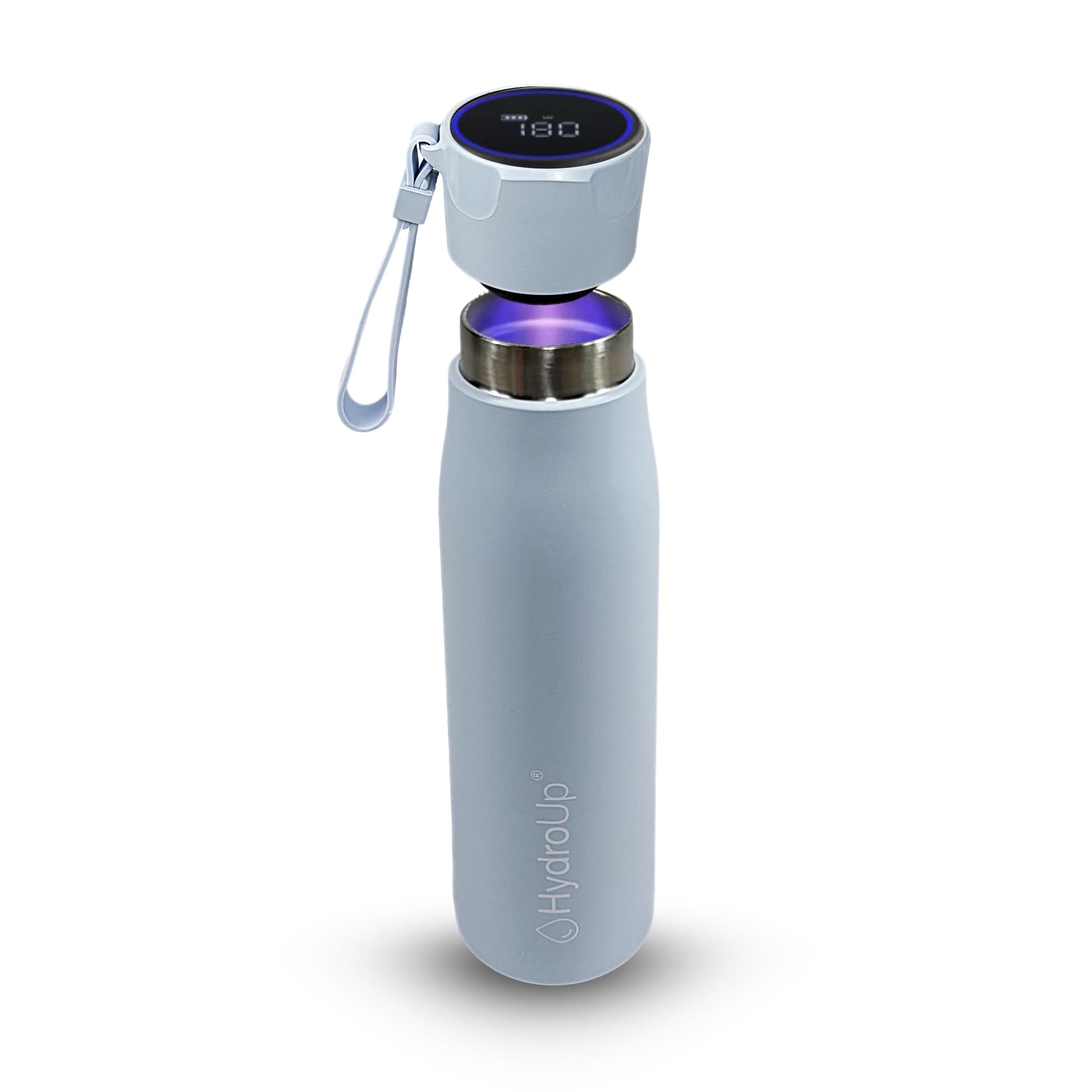 HydroUp Selbstreinigende Trinkflasche mit smartem Deckel für – Bild 5