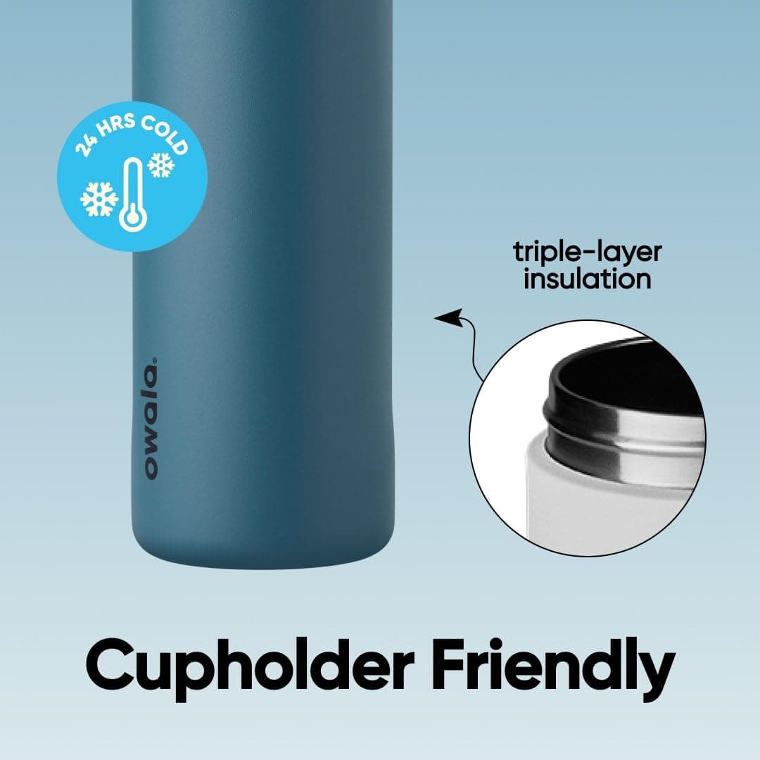 Owala FreeSip Insulated Stainless Steel Water Bottle with – Bild 5