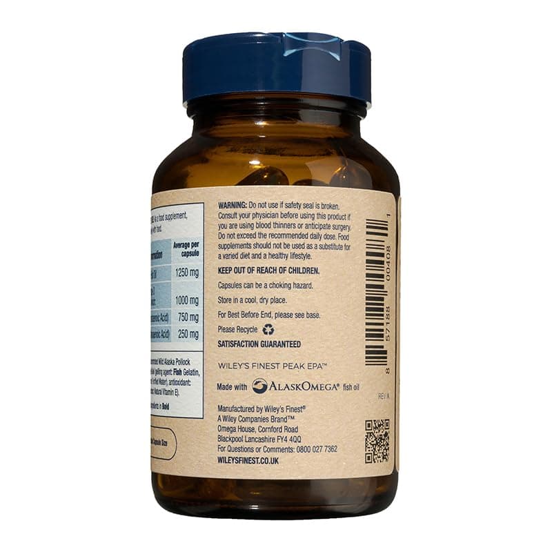 Wiley's Finest Wiley’s Finest Peak EPA Omega-3 Softgels, 90 Softgels (90 Servings – Bild 3