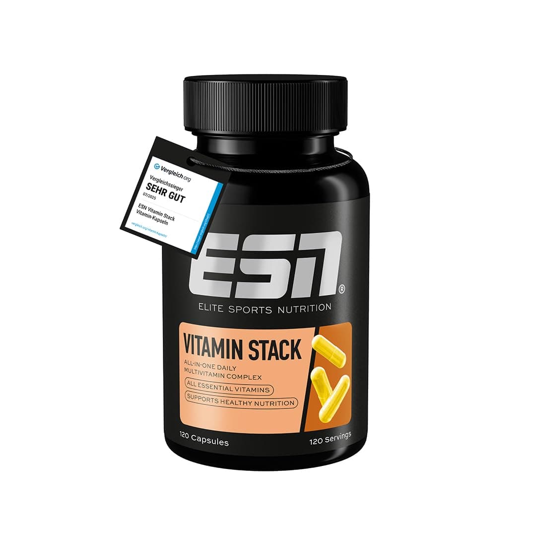 ESN Vitamin Stack, Multivitamin Kapseln, 120 Stück