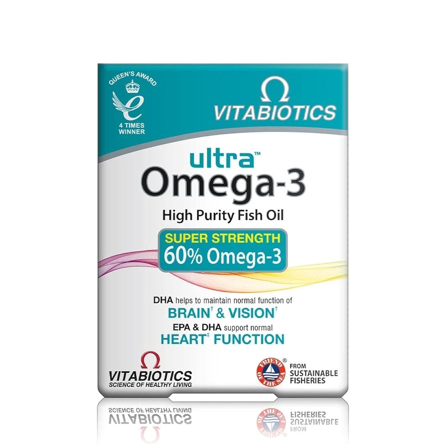 Vitabiotics Ultra Omega-3 Fish Oils Capsules with DHA EPA