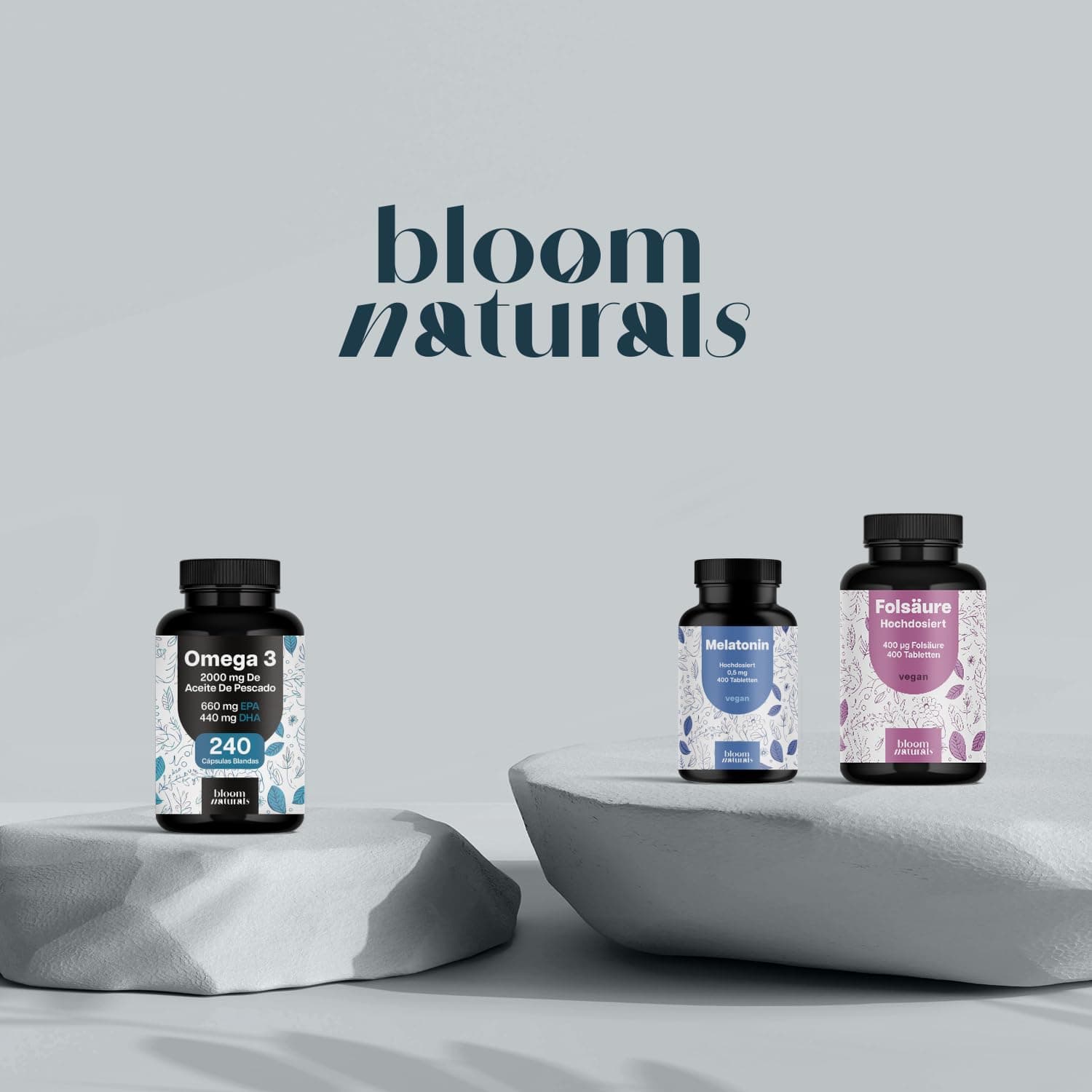Bloom Naturals Beauty Supplements Oméga 3-240 Capsules – Bild 7