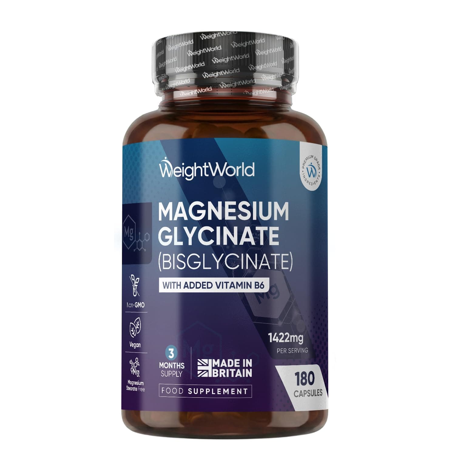 WeightWorld Magnesium Bisglycinat Kapseln